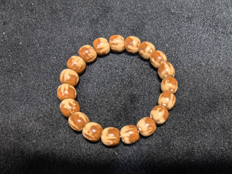 Brățară Bodhi cu mărgele, design geometric unisex, realizare manuală, stil natural