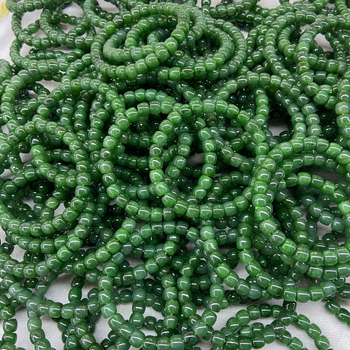 Brățară geometrică vintage din Jad Hetian, unisex, finisaj lucios