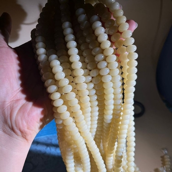 Narukvica Bodhi korijena s 108 perli, abakus perle, proljeće 2023