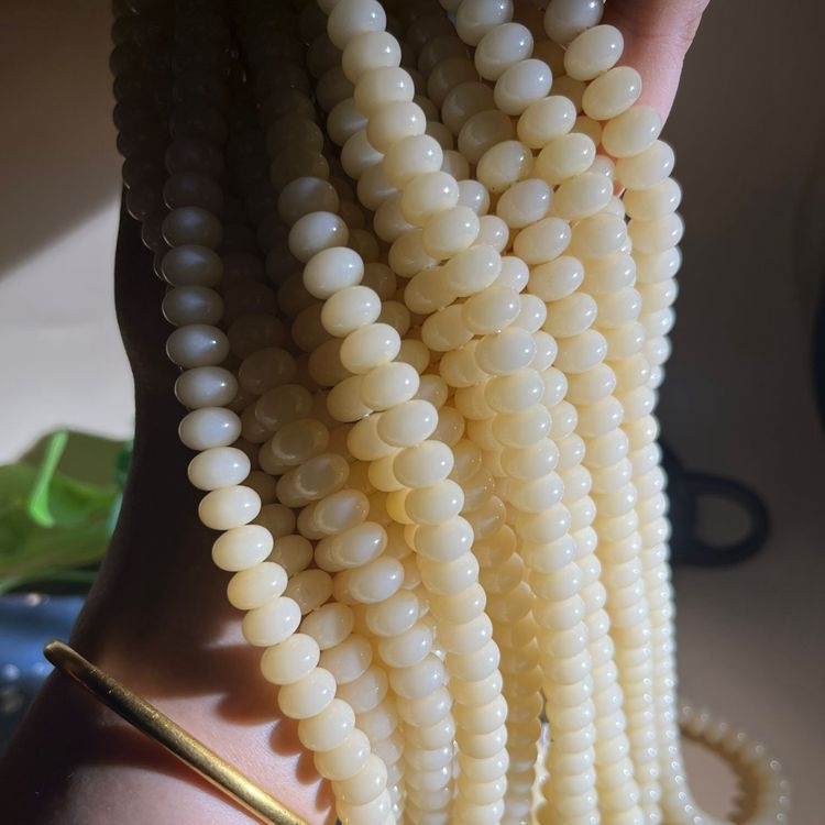 Narukvica Bodhi korijena s 108 perli, abakus perle, proljeće 2023