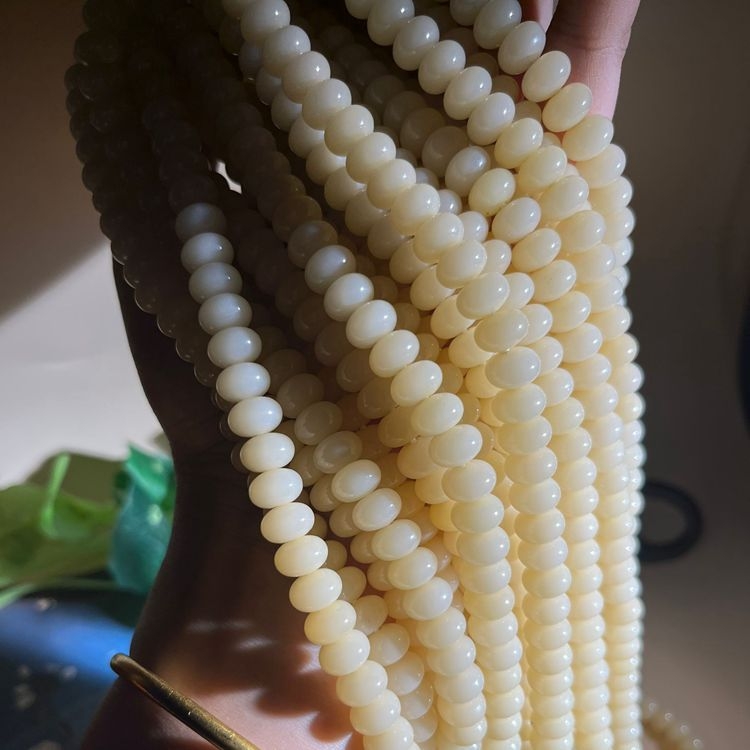 Narukvica Bodhi korijena s 108 perli, abakus perle, proljeće 2023
