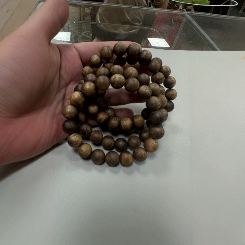 Brățară din Agarwood, lucrată manual, stil chinezesc nou, cadou personal ideal, lansare iarnă 2024