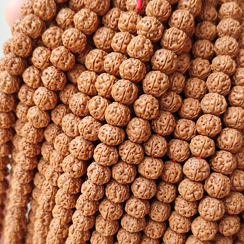 108-мъниста Bodhi браслет с Rudraksha мънища, унисекс, пробиване