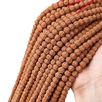 108-мъниста Bodhi браслет с Rudraksha мънища, унисекс, пробиване