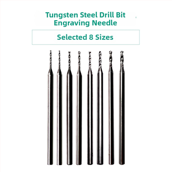 Volframa tērauda urbja adatas rotaslietu caurumu urbšanai un to paplašināšanai (zelta un sudraba), dzintars, bišu vasks, budistu pērlītes; spirālais urbji koka un metāla lietojumiem