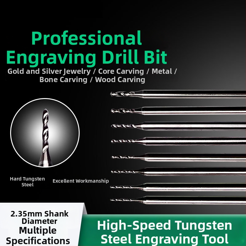 Volframa tērauda urbja adatas rotaslietu caurumu urbšanai un to paplašināšanai (zelta un sudraba), dzintars, bišu vasks, budistu pērlītes; spirālais urbji koka un metāla lietojumiem