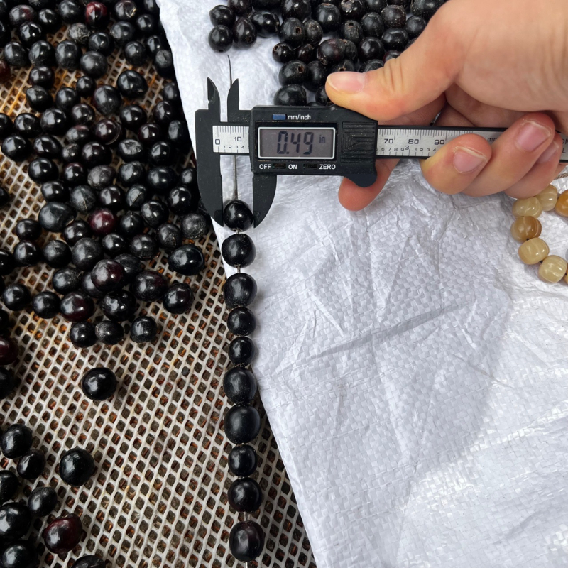 Mărgele Bodhi din săpun (Soapberry), stil etnic, 108 mărgele, manufactură naturală și semi-manuală, toamna 2025