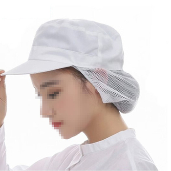 Памучна работна шапка с лого, дишаща, плосък връх и голяма козирка, персонализируема