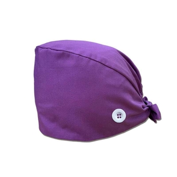 Χειρουργική κάλυψη κεφαλής τύπου pullover, βαμβακερό twill με σχέδιο εκτύπωσης, unisex, υψηλό άνω μέρος, με εκτυπωμένο λογότυπο