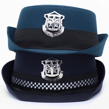 Pălărie cu boruri late, coroană plată, unisex, primăvara 2024