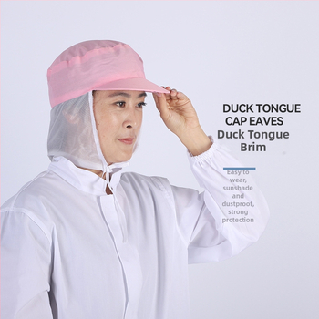 Șapcă de plasă unisex cu vârf plat și margine lată, poliester-bumbac poplin, țesătură simplă, imprimare logo disponibilă