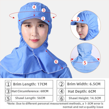 Șapcă shawl din bumbac, unisex, Plain weave, flat top