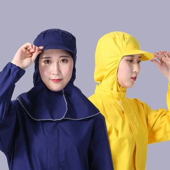 Șapcă shawl din bumbac, unisex, Plain weave, flat top