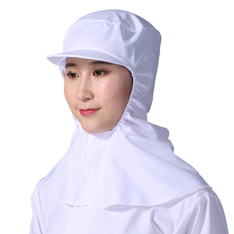 Șapcă shawl din bumbac, unisex, Plain weave, flat top