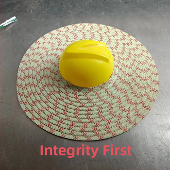 Pălărie de protecție solară cu vârf deschis și boruri late, unisex, din plastic, twill în dungă, finisaj satin