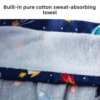 Kokvilnas ķirurģiskā cepure – kupolveida forma, twill audums, digitālā druka, pielāgošana pieejama