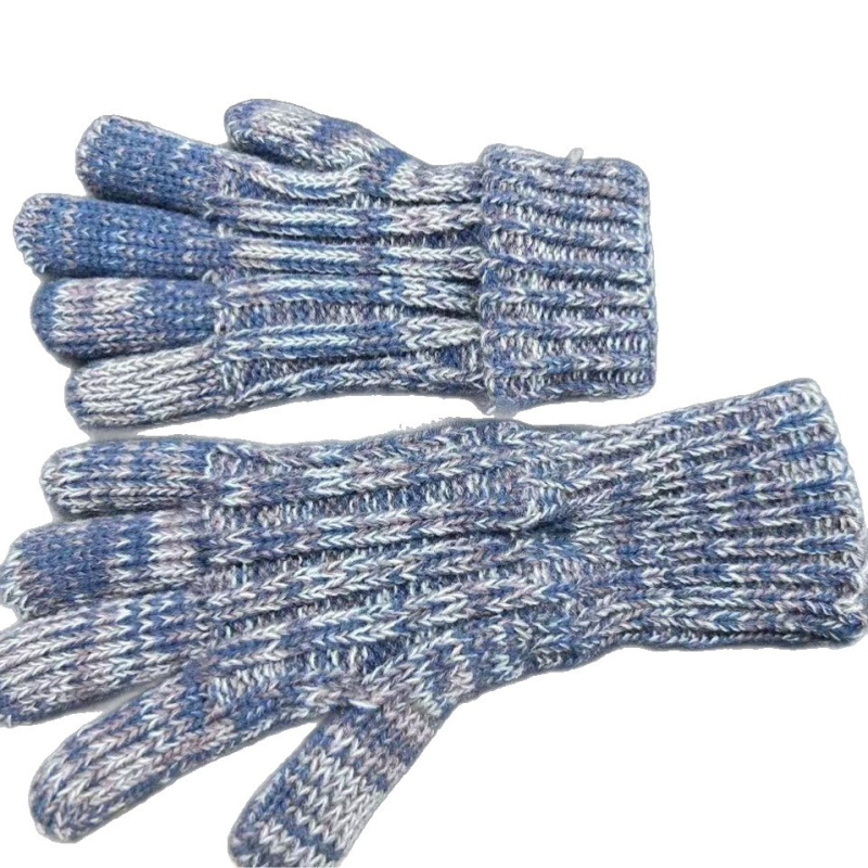 Bērnu ziemas adīti kašmira cimdi, Unisex, džakarda raksts, siltumam