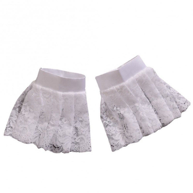 Mežģīņu rokas aproce ar izšūtu ziedu rakstu – Velcro aizdare, universāls pieaugušajiem