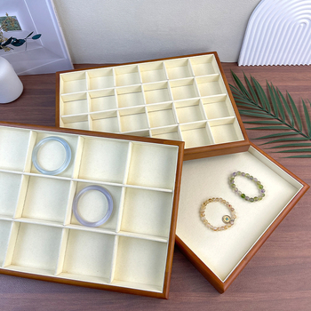 Pladanj za nakit od masivnog drveta za lanac — stalak za nakit, tehnika spajanja, vrhunski dojam