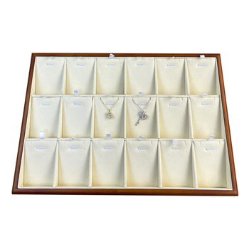 Pladanj za nakit od masivnog drveta za lanac — stalak za nakit, tehnika spajanja, vrhunski dojam