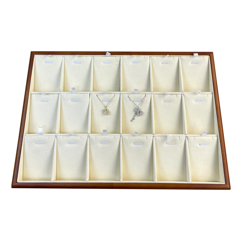 Pladanj za nakit od masivnog drveta za lanac — stalak za nakit, tehnika spajanja, vrhunski dojam