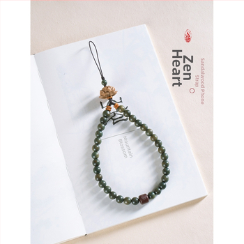 Moteriškas mobiliojo telefono pavadėlis su PP virve ir plastine sagtimi