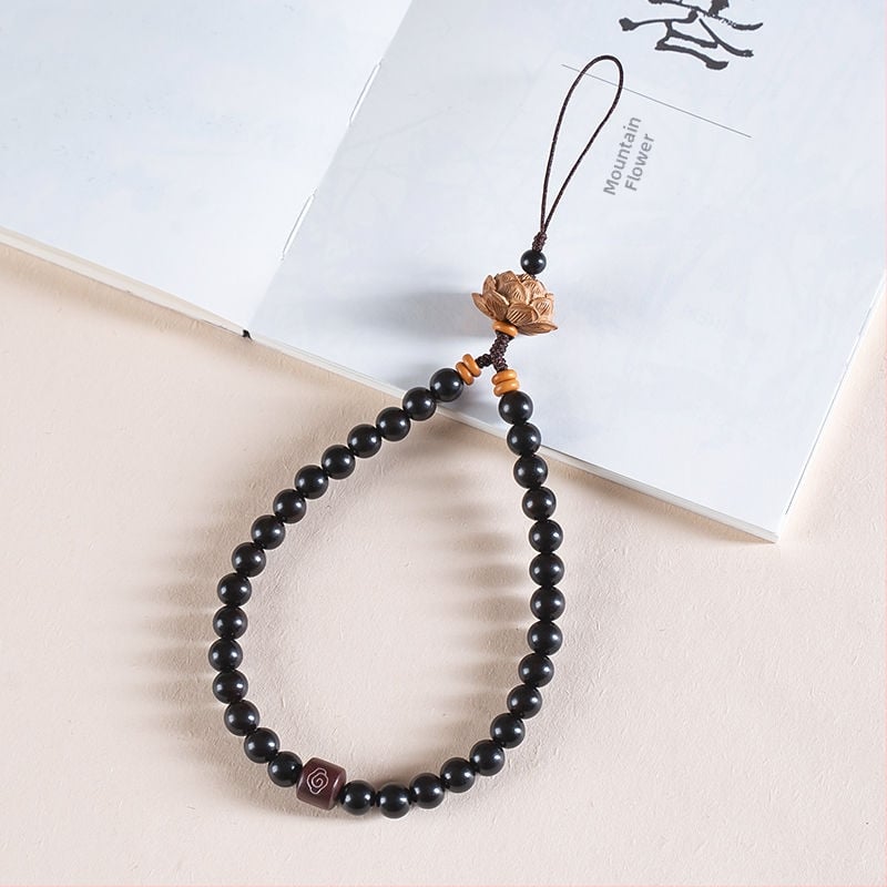 Moteriškas mobiliojo telefono pavadėlis su PP virve ir plastine sagtimi