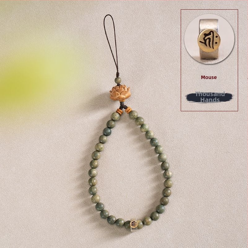 Moteriškas mobiliojo telefono pavadėlis su PP virve ir plastine sagtimi