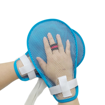 Kétoldalas hálós bélésű kesztyű poliészter alapanyagból, karcolás elleni és húzás elleni védelemmel, kézre