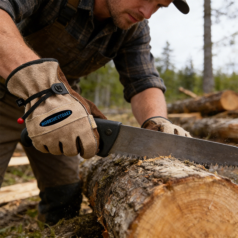 Govju ādas darba cimdi dārzkopībai un ārpusei, aizsardzība pret ērkšķiem, izturīgi pret nolietojumu, aizsardzība metināšanai un vispārējai darbībai