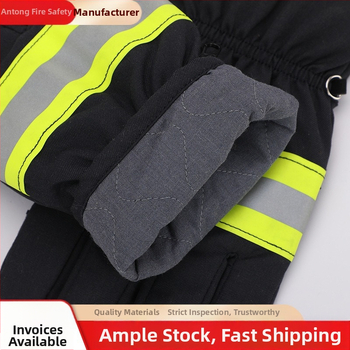 Antong ugunsdzēsēju cimdi – ugunsizturīgs audums, augstas temperatūras izolācija, glābšanas darbiem, nodilumizturīgi