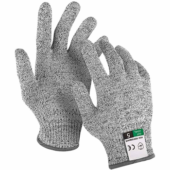 Γάντια HPPE επιπέδου 5 αντικοπτικά για κηπουρική και γλυπτική, DIY προστασία χεριών, ανθεκτικά στη φθορά