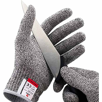 Γάντια HPPE επιπέδου 5 αντικοπτικά για κηπουρική και γλυπτική, DIY προστασία χεριών, ανθεκτικά στη φθορά