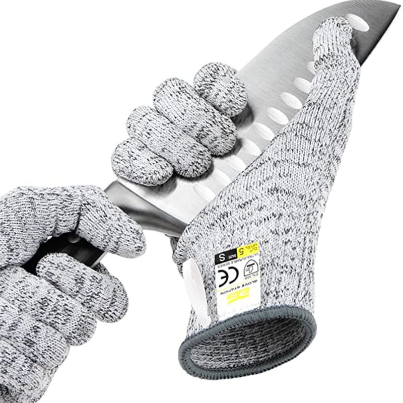 Γάντια HPPE επιπέδου 5 αντικοπτικά για κηπουρική και γλυπτική, DIY προστασία χεριών, ανθεκτικά στη φθορά