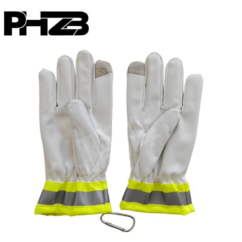 Satiksmes vadīšanas cimdi - PHZB, aukstumizturīgi un silti, ar skārienjutīgu ekrānu saderīgi, ārējai patrulēšanai, 0,2 kg