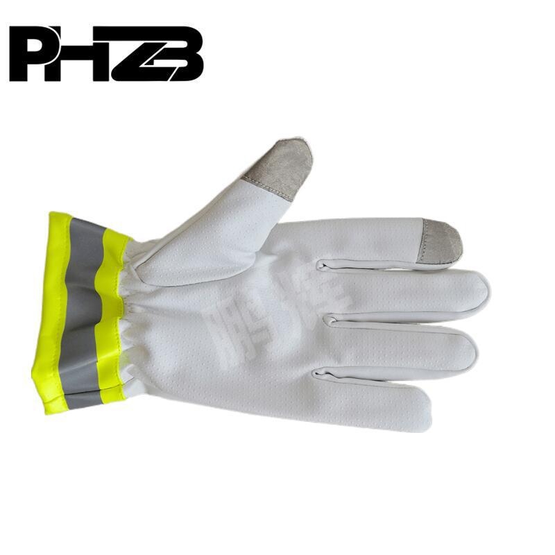 Satiksmes vadīšanas cimdi - PHZB, aukstumizturīgi un silti, ar skārienjutīgu ekrānu saderīgi, ārējai patrulēšanai, 0,2 kg