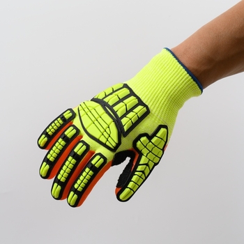 HPPE антирязащи ръкавици със защита от удари и хлъзгане за велосипедизъм, авто ремонт, металургия и нефтена индустрия – 200 г