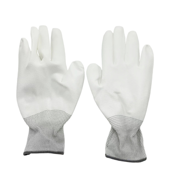 Работни ръкавици Nylon PU - антирязане, дишащи, противохлъзгащи, защита на ръцете, тегло 500 г, широко приложение