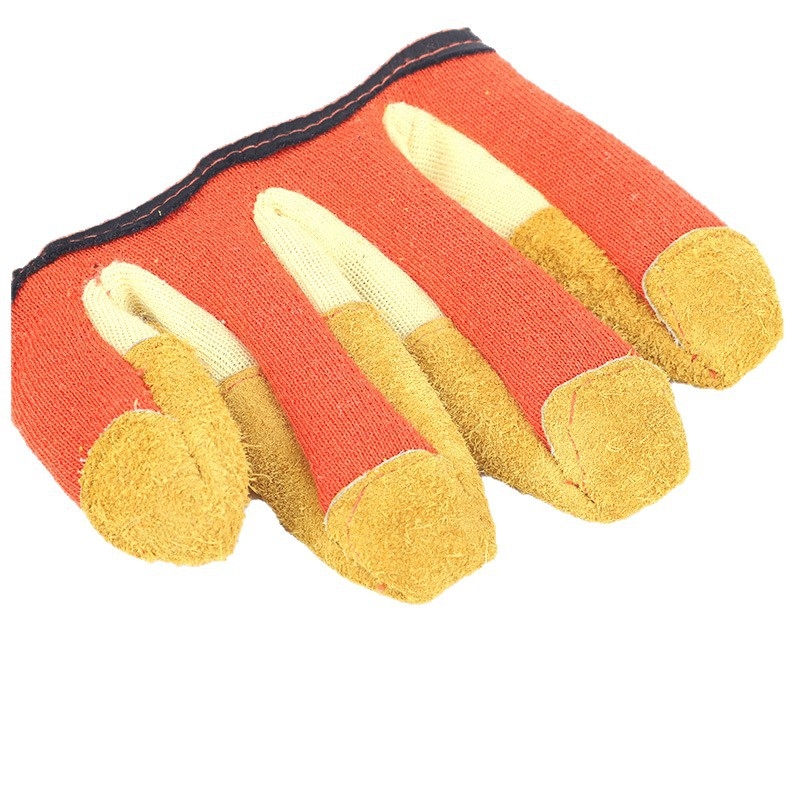 Vészhelyzeti mentő kesztyűk tűzoltáshoz – hőszigetelő, lángálló, pamutfonalból, mentésre és segélynyújtásra