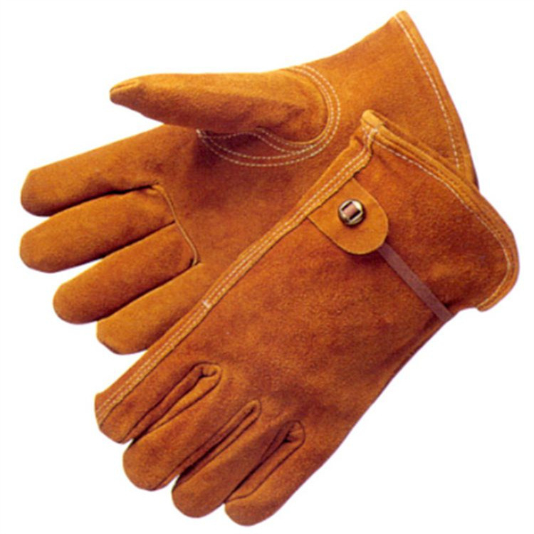 Vadītāja ādas darba cimdi – pretgriezuma, prettriecienu un nodilumizturīgi, pretslīdējoši, 26 cm garums