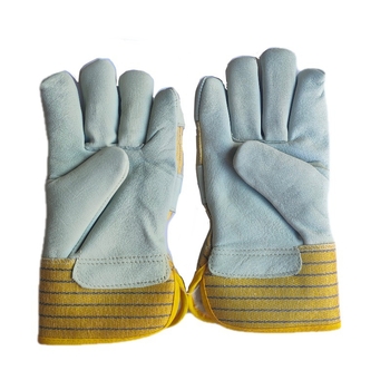 Jiyuxin ημιδερμάτινα γάντια προστασίας για τον χειμώνα – αντιολισθητικά, ανθεκτικά σε σχίσιμο, κατάλληλα για συγκόλληση, με πλήρη παλάμη