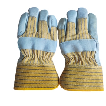 Jiyuxin ημιδερμάτινα γάντια προστασίας για τον χειμώνα – αντιολισθητικά, ανθεκτικά σε σχίσιμο, κατάλληλα για συγκόλληση, με πλήρη παλάμη