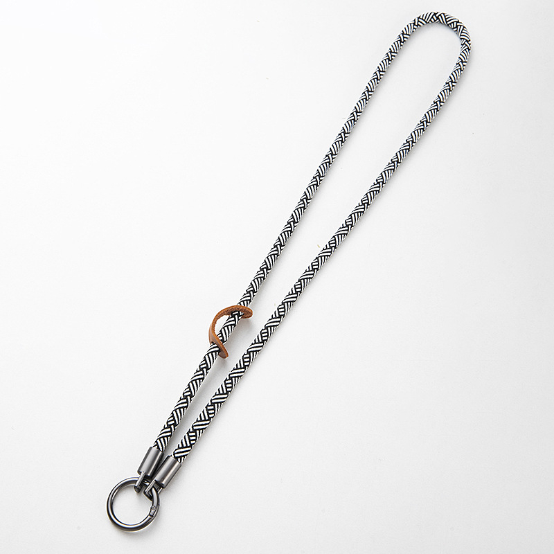 Κορδόνι λαιμού DJI Action – χειροποίητο από κράμα, πολυεστερικό σκοινί με μεταλλική αγκράφα, unisex σχεδιασμός, κατάλληλο για Action 4/5