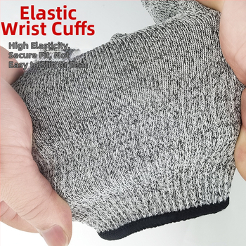 Qin Sail HPPE γάντια αντίστασης σε περικοπές – Grade 5 προστασία για κοπή γυαλιού, κηπουρική και ξυλουργική