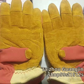 Gelbėjimo pirštinės, 17 modelių, aukštos temperatūros atsparumas, aramido pluošto liepsnos atsparumas