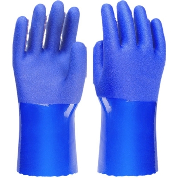 Pramoninės PVC pirštinės – vandeniui atsparios, naftos atsparios, neslystančios, rūgštims ir šarmams atsparios