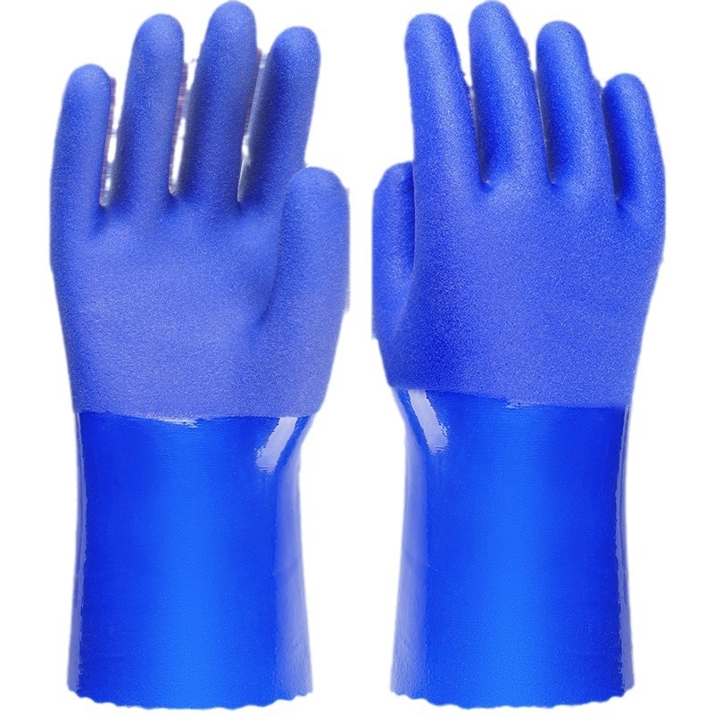 Pramoninės PVC pirštinės – vandeniui atsparios, naftos atsparios, neslystančios, rūgštims ir šarmams atsparios