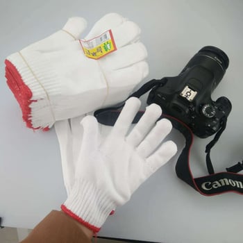 Nylon munkahelyi védőkesztyűk — megerősített kopásállóság, csúszásmentes markolat és kézvédelem; súly 600 g; munkahelyi védelemre tervezve