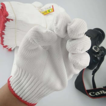 Nylon munkahelyi védőkesztyűk — megerősített kopásállóság, csúszásmentes markolat és kézvédelem; súly 600 g; munkahelyi védelemre tervezve