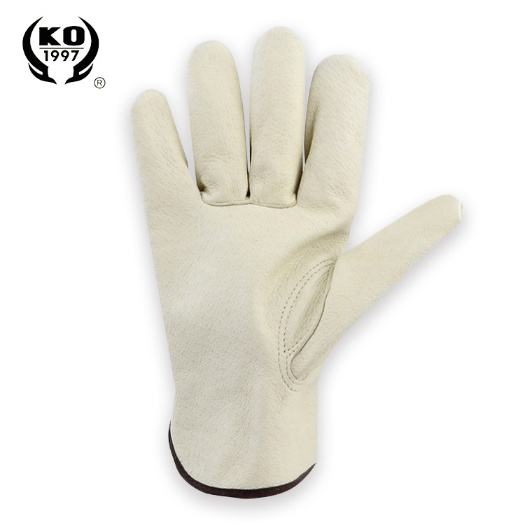 Sertésbőrből készült munkavédelmi kesztyűk – kerti és kültéri feladatokra, újrahasználható, állítható hosszúságú, A1004 sorozat